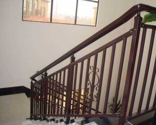 長沙鋅鋼樓梯扶手